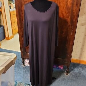 Zenana Outfitters Long Sleeve Black Dress